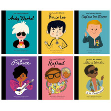 Little People Big Dreams 6 Book Collection Set, Stevie Wonder NEW (FREE P+P)
