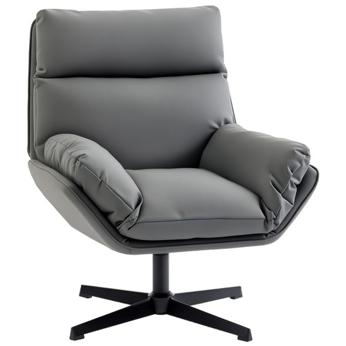 Homcom modern accent chair - modern,