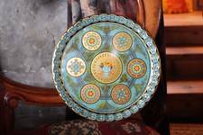 1950s Baret Ware Lancaster Metal Cocktail Tray No.65/T46 - Fruit Bowl Design