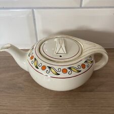 burleigh ware art deco Teapot Milk & Sugar Bowl Balmoral Pattern