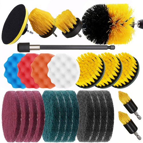 23pcs drill cleaning - drill, brush