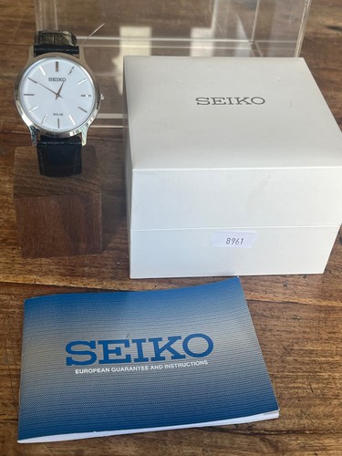 Seiko solar dress - dress, watch