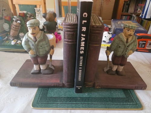 Golf bookends - golf,
