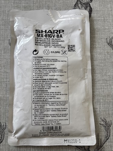 Genuine sharp mx61gvba - mx61gvba, black