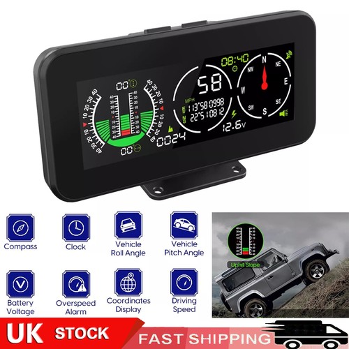 Car gps digital - gps, inclinometer