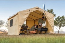 Outdoor Wall Tent with Stove
