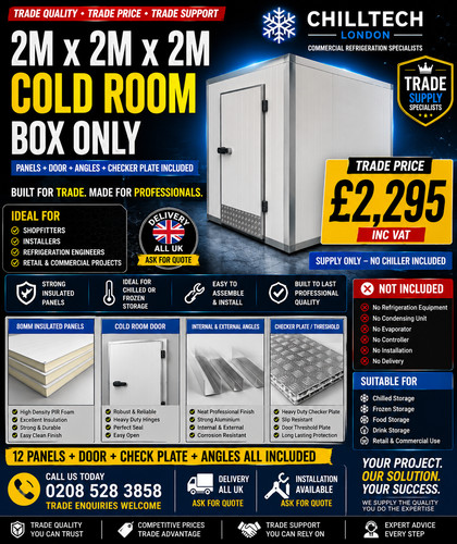 Walk chiller freezer room - chiller,