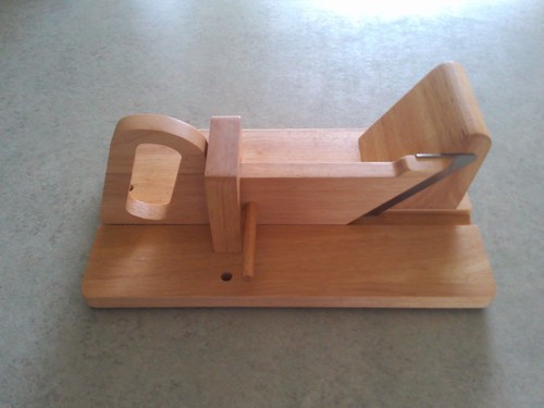 Wooden sausage slicer ham - wooden,