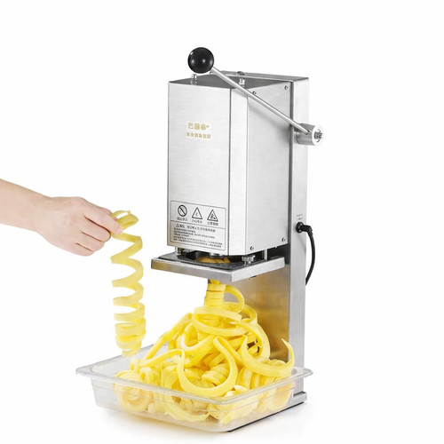 Automatic spiral potato - automatic, cutter