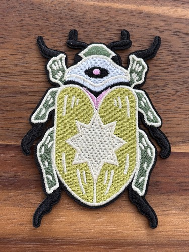 Large scarab beetle iron - large,