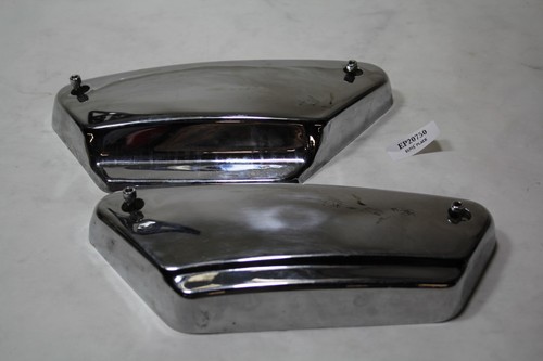 Chrome metal side covers - covers, 1982