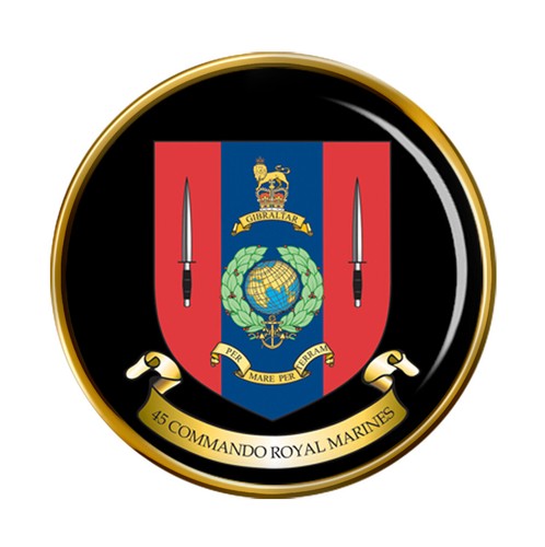 Commando royal marines pin - commando,