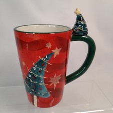 Sakura Christmas Festive Large Hot Chocolate Cappuccino Mug Cup Tea Coffee 