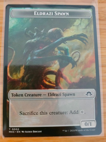 Mtg eldrazi spawn token 0002 - mtg,