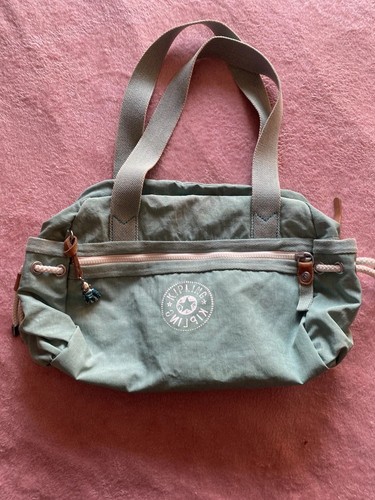 Kipling pastel green rope - green,
