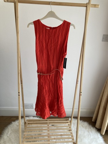 Donna morgan sleeveless belted - donna,