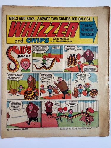 Whizzer chips comic dec - whizzer, &