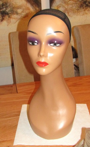 Wig mannequin head and wig