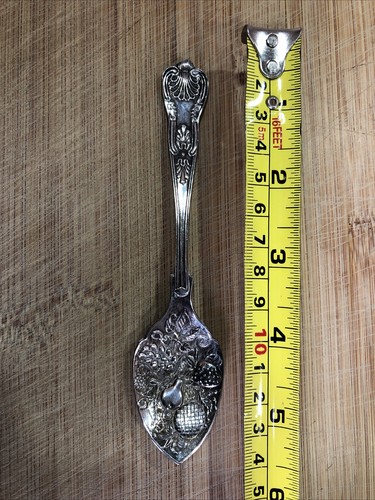 Plated silver spoon - plated,