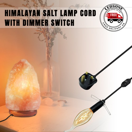 Himalayan salt lamp cord with - himalayan,
