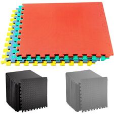 Eva Interlocking Floor Mats Soft Foam Gym Flooring Mat Yoga Tiles 12mm, 60x60cm