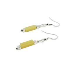 Earrings Rectangular Gemstone