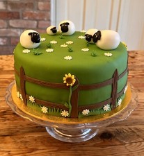 Sheep Farm Cake Special Occasion Cake Birthday