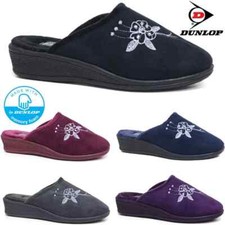 Ladies Wedge Slippers DUNLOP