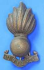 Royal Artillery Corps ‘Ubique’, Collar/Cap Badge, H:46mm                 [32739]