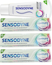 3 Pack Sensodyne Complete Protection Plus Superior Cleaning Toothpaste - 75ml
