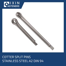 1mm UP TO 10MM COTTER SPLIT PINS SPLIT COTTER PINS STAINLESS STEEL DIN 94