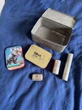 Vintage tins cylinders and - tins,,