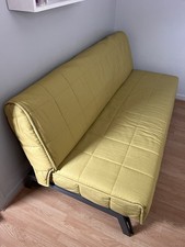 IKEA Sofa Bed Bedroom Lime Green 3 Seater Couch Very Good Condition No Reserve