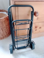 Small Fold Up Trolley. Portable Collapsible