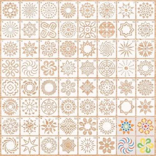 Mwoot pieces mandala - 60,