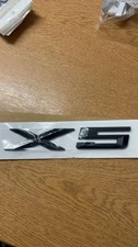 Genuine BMW X5 Chrome Or Gloss Black Badge Front/rear And Tailgate