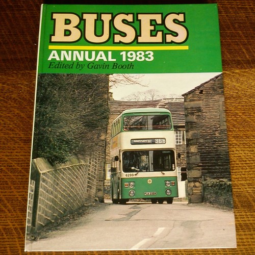 Buses annual 1983 hardback - annual,