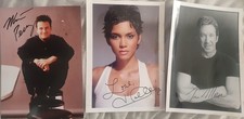 3 Celebrity Autographs