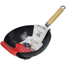 Carbon Steel Wok Stir Fry Pan