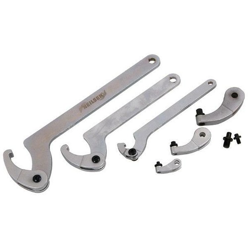 8pc adjustable hook pin - hook,