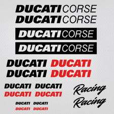 Ducati sticker Corse 18x decal