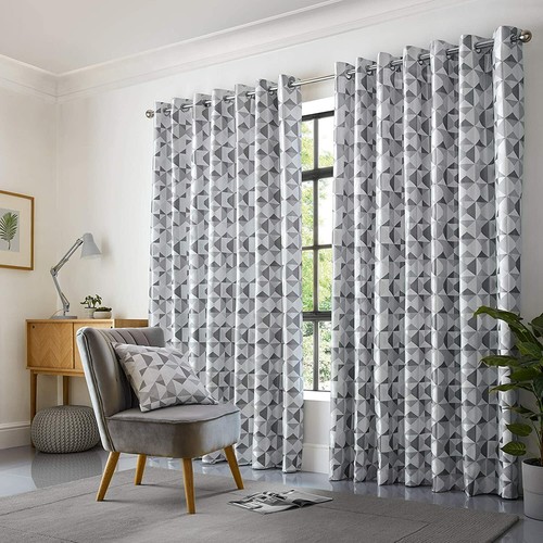 Grey geometric design - grey,