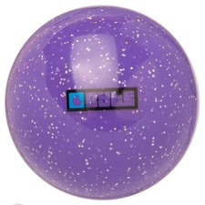 HOCKEY BALL PURPLE GLITTER