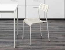 IKEA ADDE Italia chair, White Indoor Outdoor 