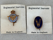 WW2 V for Victory Morse Code Home Front & RAF Sweethearts Badge