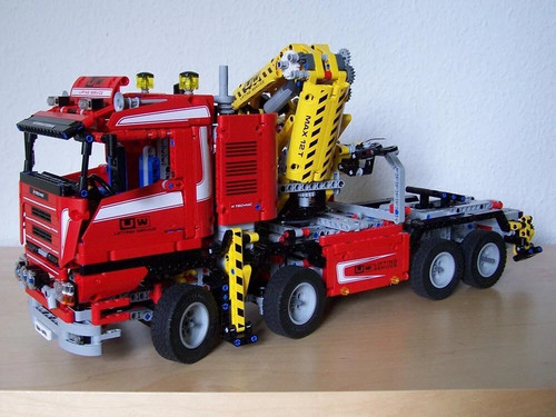 Lego technic crane truck - lego,