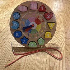 Jacques Clock Wooden Shape