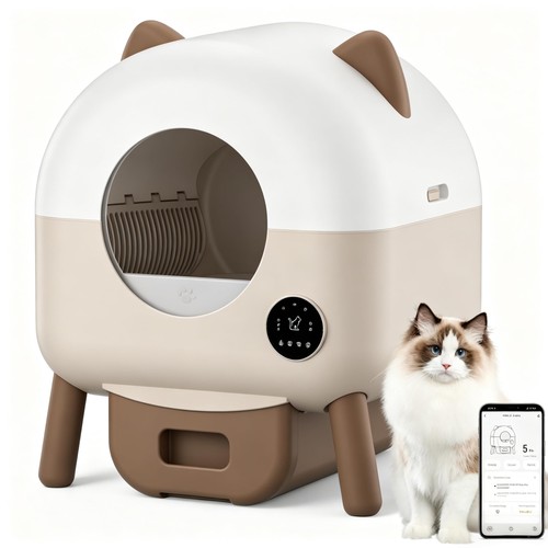 Automatic cat litter tray - litter,