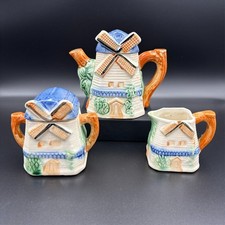 Vtg Cottage Ware Windmill Tea