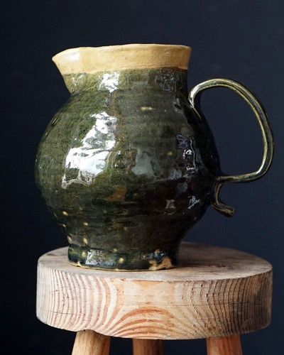 Large vintage studio pottery - large,